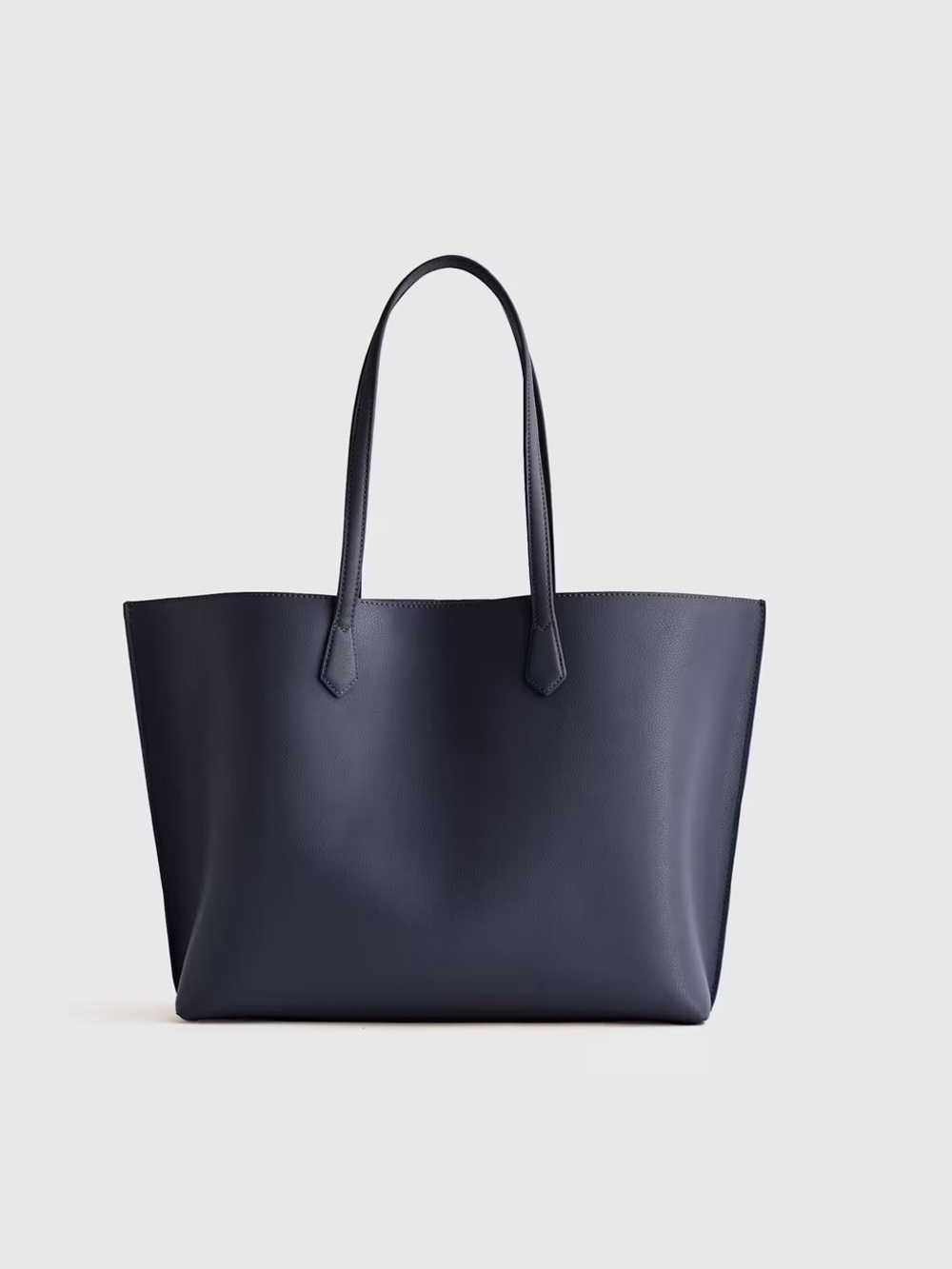 Quince Adeline Shopper Tote Navy NEW